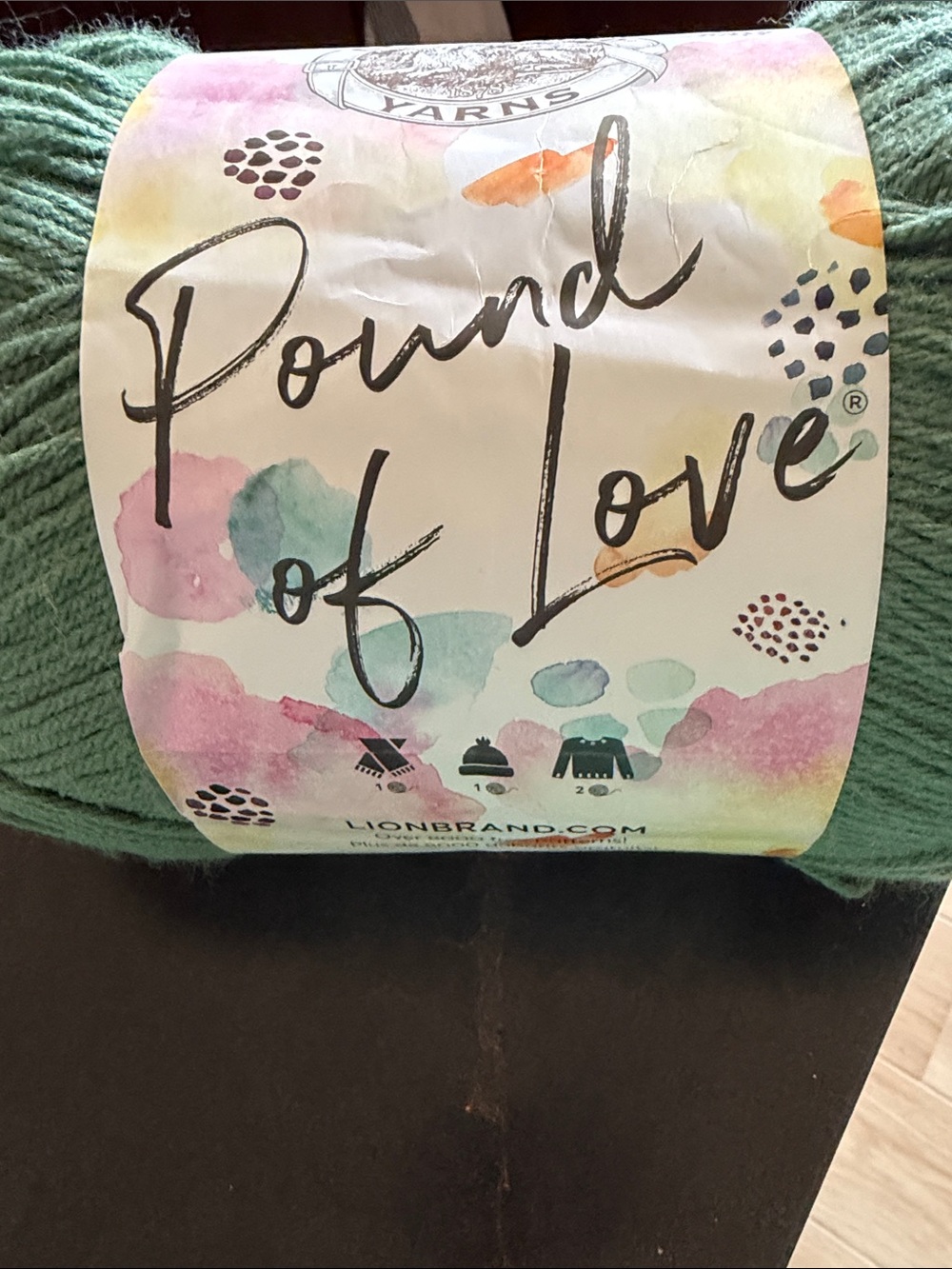 Pound of Love Soft Green Home Art Accent